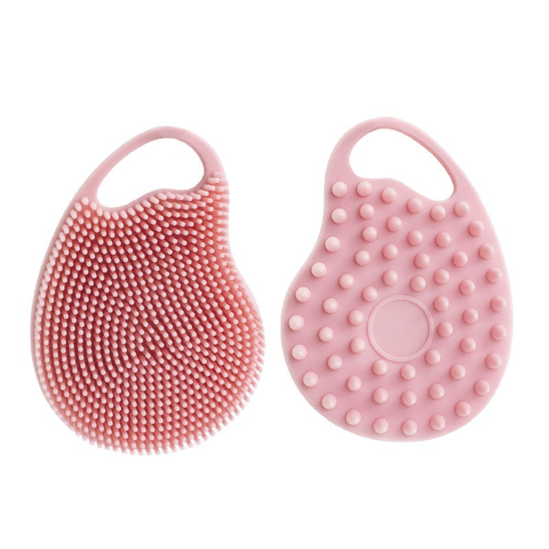 Getmecraft Silicone Body Scrubber Massage Brush, Head Body Massager Shampoo Scalp Brush