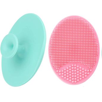 Face Scrubber and Soft Silicone Facial Cleansing Brush Pad