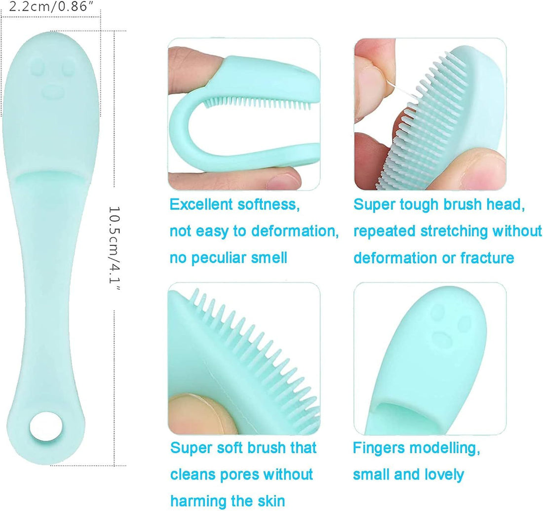 Soft Silicone Manual Facial Cleansing Brushes